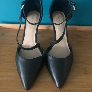 Aldo Cross Strap Pointed Toe